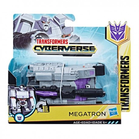 TRANSFORMERS CYBERVERSE 1 PASO - MEGATRON E3522-JuguetesPlaneta-PREMIUM