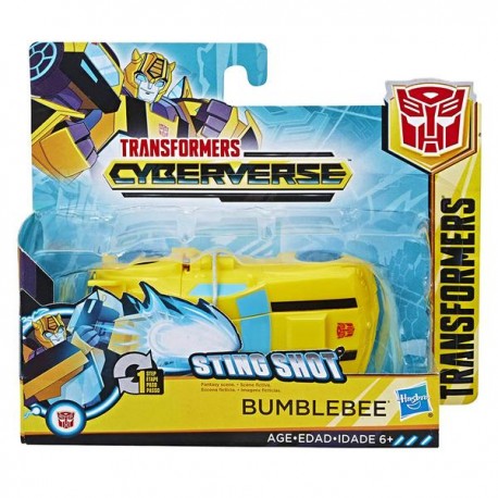 TRANSFORMERS CYBERVERSE 1 PASO - BUMBLEBEE E3522-JuguetesPlaneta-PREMIUM