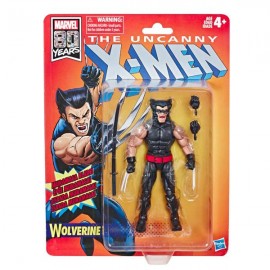 MARVEL LEGENDS RETRO 6 - WOLVERINE E5296-JuguetesPlaneta-PREMIUM