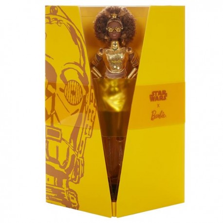 BARBIE STAR WARS C3PO GLY30-JuguetesPlaneta-PREMIUM