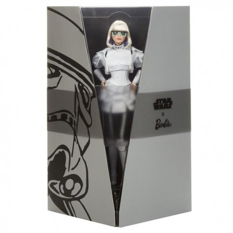 BARBIE STAR WARS STORMTROOPER GLY29-JuguetesPlaneta-PREMIUM