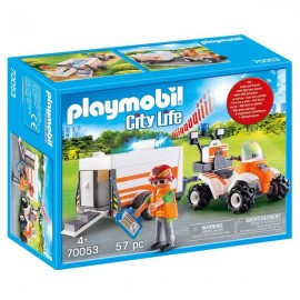 QUAD DE RESCATE CON REMOLQUE 70053-JuguetesPlaneta-PREMIUM
