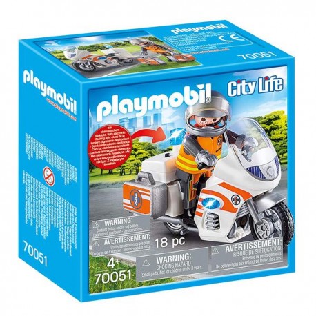 MOTO DE EMERGENCIAS 70051-JuguetesPlaneta-PREMIUM