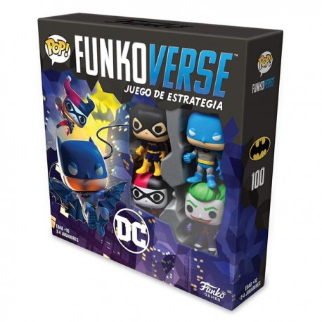 POP FUNKOVERSE DC 4PK SPANISH 43474-JuguetesPlaneta-PREMIUM