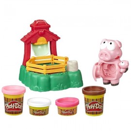 PLAY-DOH FARM PLAYSET PIGS E6723-JuguetesPlaneta-PREMIUM