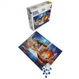 ROMPECABEZAS 500 PZAS BARCO ORIENTAL R500-JuguetesPlaneta-PREMIUM