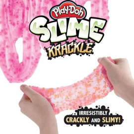 PLAY DOH KRACKLE SLIME SINGLE CAN - AZUL Y ROSA  E8788-JuguetesPlaneta-PREMIUM