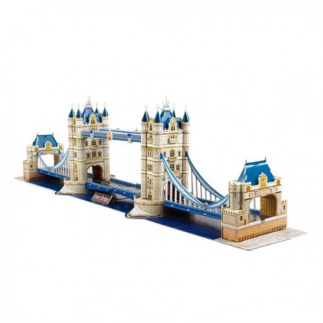 ROMPECABEZAS 3D REAL PUENTE LONDRES JMLC46-JuguetesPlaneta-PREMIUM