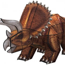 ROMPECABEZAS 3D REAL TRICERATOPS JMLC66-JuguetesPlaneta-PREMIUM
