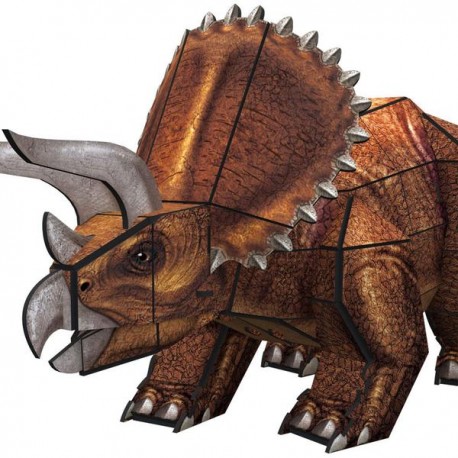 ROMPECABEZAS 3D REAL TRICERATOPS JMLC66-JuguetesPlaneta-PREMIUM