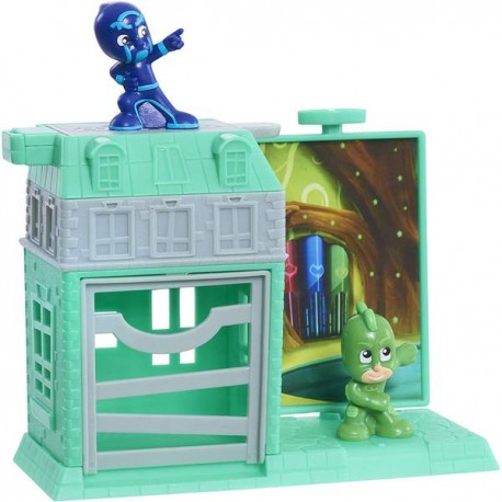 PJ MASKS TRAP & ESCAPE: GEKKO & NIGHT NINJA 86092-JuguetesPlaneta-PREMIUM