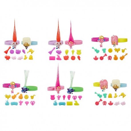 TROLLS TINY DANCERS BRACELET AMARILLO Y LILA E8421-JuguetesPlaneta-PREMIUM