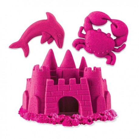 KINETIC SAND CAJA DE ARENA - ROSA 6033332-JuguetesPlaneta-PREMIUM