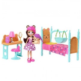 ENCHANTIMALS CUARTO DIVERTIDOS - PIJAMADA DE ENSUEÑO FRH44-JuguetesPlaneta-PREMIUM
