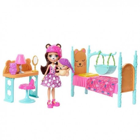 ENCHANTIMALS CUARTO DIVERTIDOS - PIJAMADA DE ENSUEÑO FRH44-JuguetesPlaneta-PREMIUM
