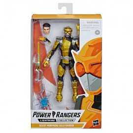 PGR FIGURA VALUE 6" - BEAST MORPHERS GOLD RANGER E5906-JuguetesPlaneta-PREMIUM