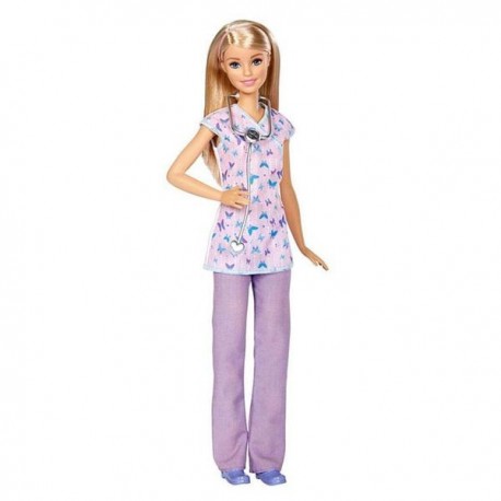BARBIE PROFESIONES - ENFERMERA DVF50-JuguetesPlaneta-PREMIUM