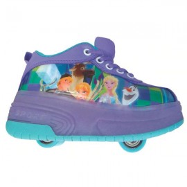 ZAPATO PATIN DOS LLANTAS CON LUZ NIÑA FROZEN V1 TALLA 18 71473-JuguetesPlaneta-PREMIUM