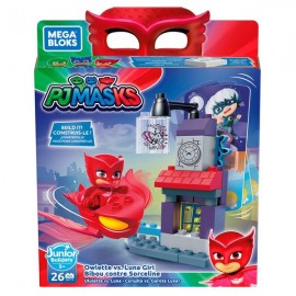 MEGA BLOKS PJ MASKS HEROES - OWLETTE VS LUNA GIRL GKT70-JuguetesPlaneta-PREMIUM