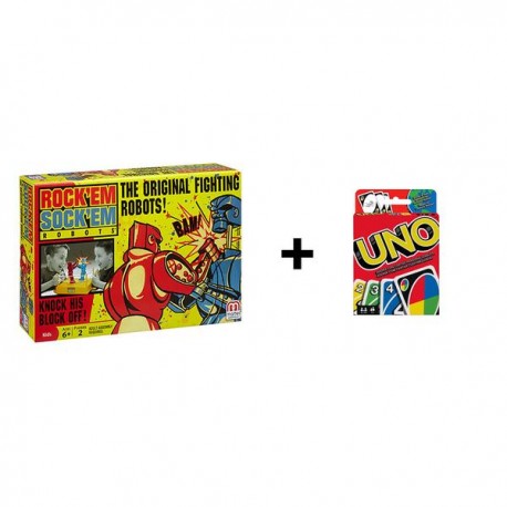 GAMES ROCK EM SOCK EM ROBOTS + REGALO BUNDLE_CCX97_W20-JuguetesPlaneta-PREMIUM