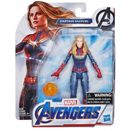 AVENGERS FIGURA 6" - CAPTAIN MARVEL E3348-JuguetesPlaneta-PREMIUM