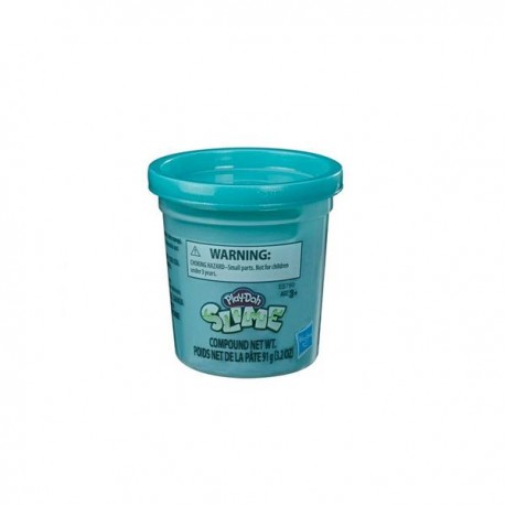 PLAY-DOH SLIME - SINGLE CAN - AQUA E8790-JuguetesPlaneta-PREMIUM