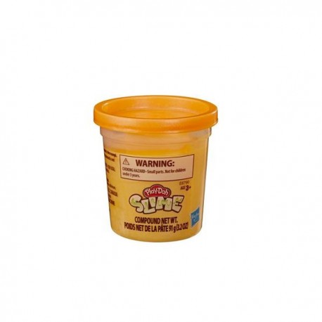 PLAY-DOH SLIME - SINGLE CAN - NARANJA E8790-JuguetesPlaneta-PREMIUM