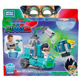 MEGA BLOKS PJ MASKS ROMEO & ROBOT GKT84-JuguetesPlaneta-PREMIUM
