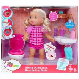 LITTLE MOMMY BEBITA INTERACTIVA HORA DE IR AL BAÑO X4125-JuguetesPlaneta-PREMIUM