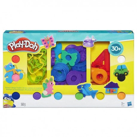 KIT PARA ESTAMPAR Y MOLDEAR PLAY DOH A9305-JuguetesPlaneta-PREMIUM