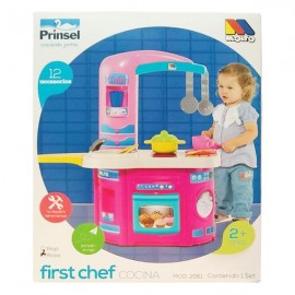 COCINA FIRST CHEF ROSA 2061-JuguetesPlaneta-PREMIUM