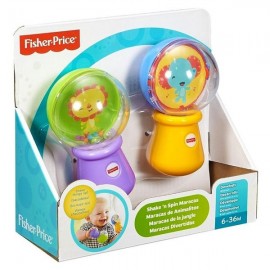 FISHER-PRICE MARACAS DE ANIMALITOS DMC42-JuguetesPlaneta-PREMIUM