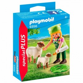 GRANJERA CON OVEJAS 9356-JuguetesPlaneta-PREMIUM
