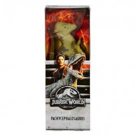 JURASSIC WORLD FIGURA BASICA DE 12" - PACHYCEPHALOSAURUS FMY87-JuguetesPlaneta-PREMIUM
