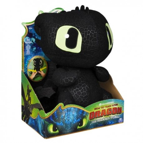 PELUCHE APRIETA Y GRUÑE - TOOTHLESS 6045117-JuguetesPlaneta-PREMIUM