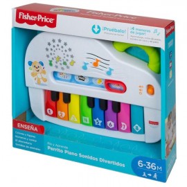 FISHER-PRICE PERRITO PIANO SONIDOS DIVERTIDOS GFX33-JuguetesPlaneta-PREMIUM