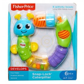 FISHER PRICE BRILLIANT BASICS ORUGA CADENA DE COLORES W9834-JuguetesPlaneta-PREMIUM