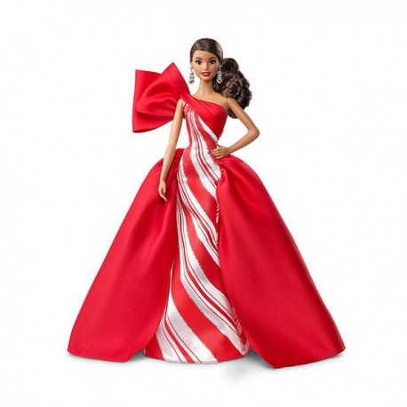 BARBIE 2019 HOLIDAY DOLL LAT MATTEL FXF03 FXF03-JuguetesPlaneta-PREMIUM