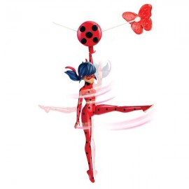 MIRACULOUS MUÑECA DE ACCIÓN BÁSICA 7.5" ZIPLINE LADYBUG 39730-JuguetesPlaneta-PREMIUM