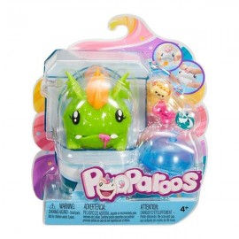 POOPAROOS SURTIDO PERSONAJE COMIDITA - DRAGÓN VERDE FTC40-JuguetesPlaneta-PREMIUM
