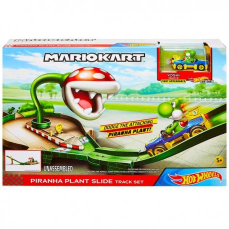 PISTA MARIO KART PISTA DE NIVELES - RAMPA PIRAÑA GCP26-JuguetesPlaneta-PREMIUM
