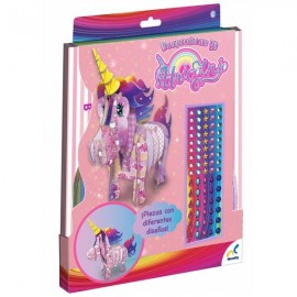 ROMPECABEZAS UNICORNIO 3D NOVELTY JCA-1958-JuguetesPlaneta-PREMIUM