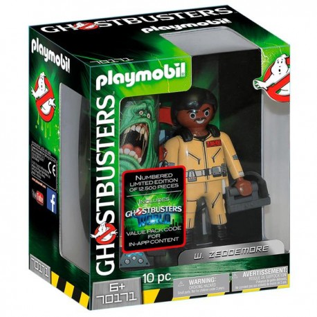 GHOSTBUSTERS COLLECTION FIGURE W ZEDDEMORE 70171-JuguetesPlaneta-PREMIUM