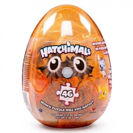 ROMPECABEZAS HATCHIMALS - NARANJA 6047033-JuguetesPlaneta-PREMIUM