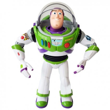 TOY STORY 4 ANIMATRONIC BUZZ LIGHTYEAR SPACE RANGER 64432-JuguetesPlaneta-PREMIUM