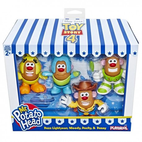 CARA DE PAPA TSH 4-PACK AMIGOS COMBINABLES E3065-JuguetesPlaneta-PREMIUM
