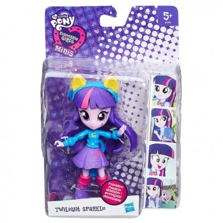 MINI EQUESTRIA GIRLS BASICA - TWILIGHT SPARKLE B4903-JuguetesPlaneta-PREMIUM