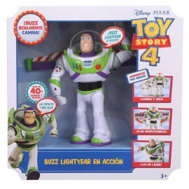 TOY STORY 4, BUZZ MOVIMIENTOS REALES GGH42-JuguetesPlaneta-PREMIUM
