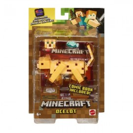 MINECRAFT 3.25 FIGURA BASICA - OCELOT GCC11-JuguetesPlaneta-PREMIUM