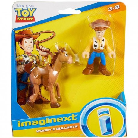 TOY STORY FIGURAS - WOODY Y TIRO AL BLACO GFT00-JuguetesPlaneta-PREMIUM